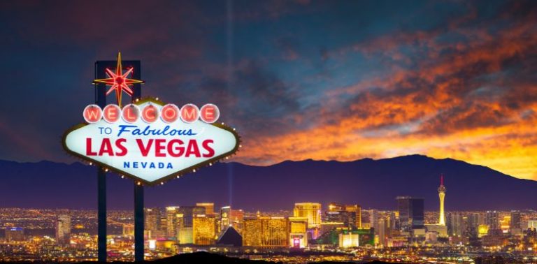 The famous "Las Vegas Sphere" sign